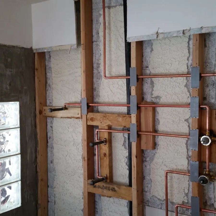 Copper pipe installation for Burst Pipe Repair in Ennis